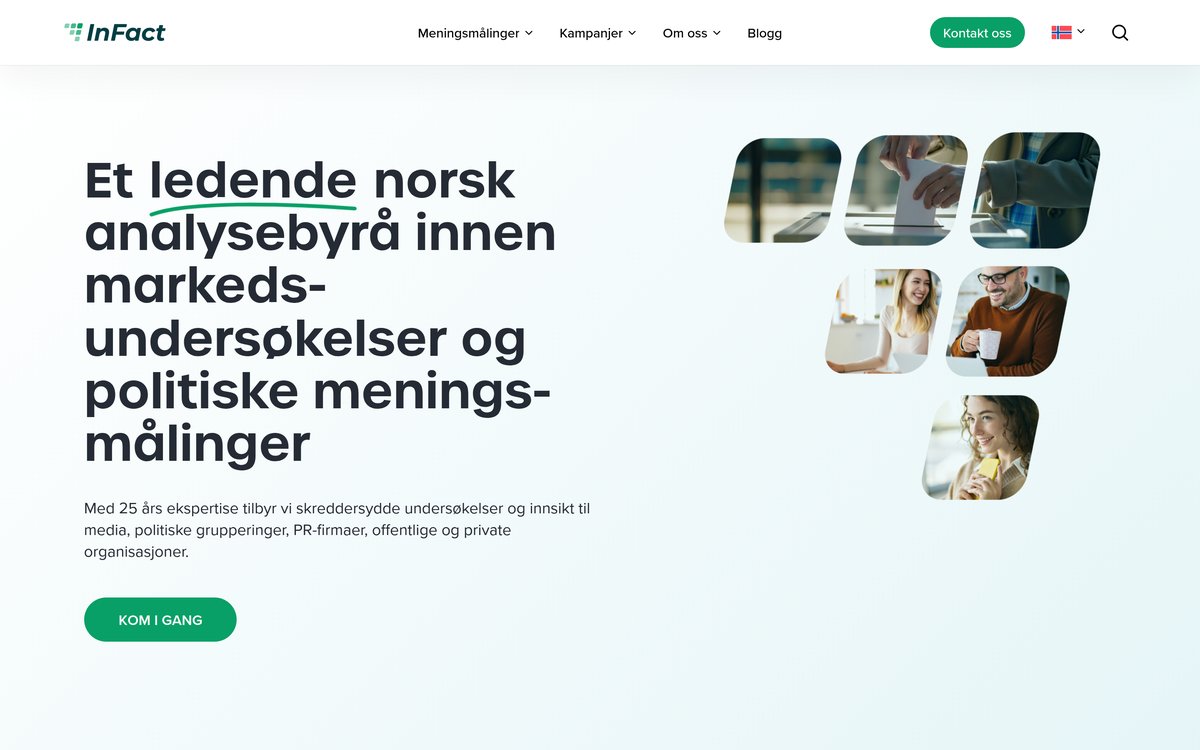 Screenshot of InFact